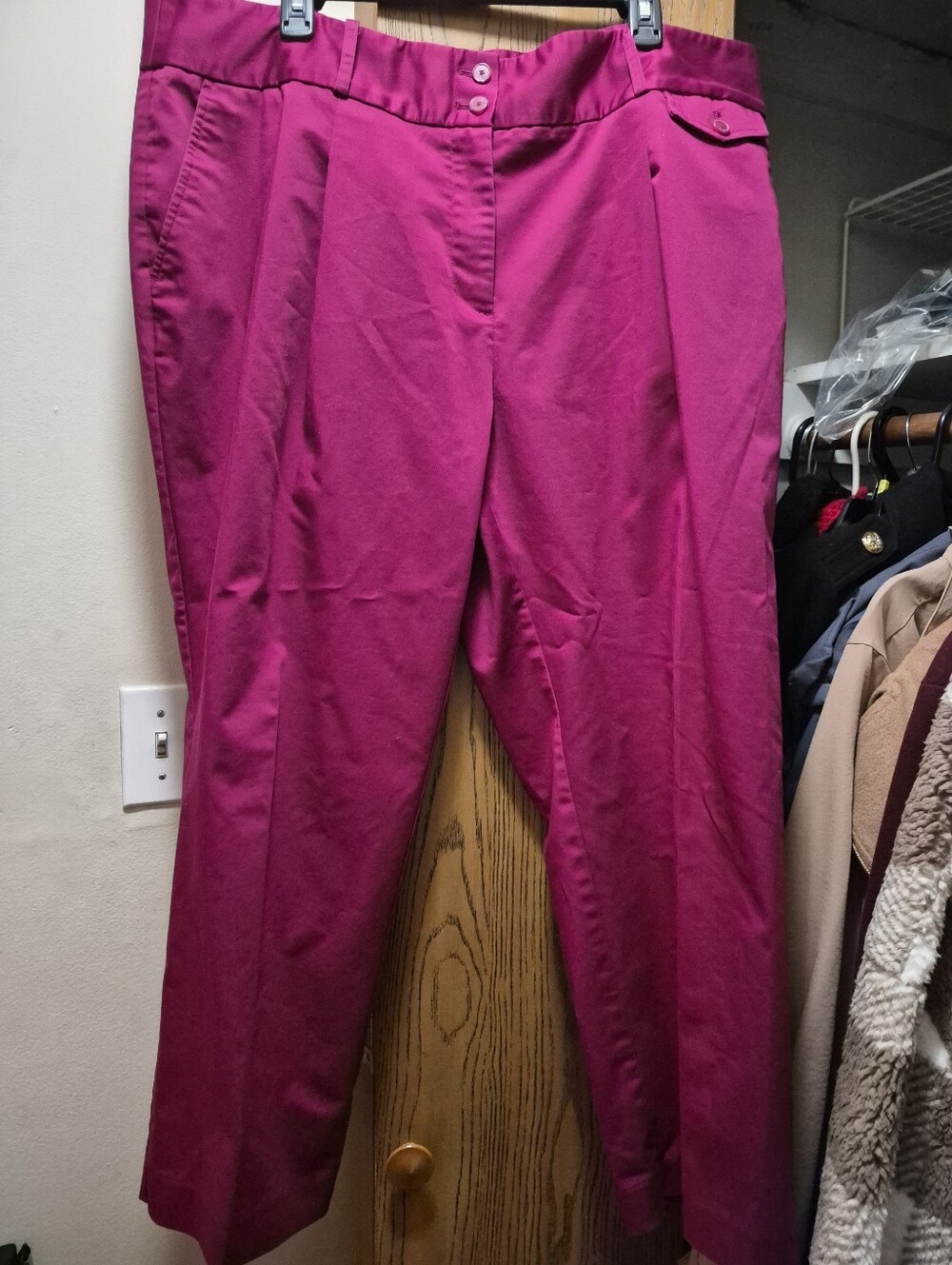Liz Claiborne Straight-Leg Pants - Picture 3 of 9